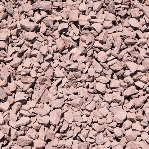 Crushed Stone  3/4" Clean - Red